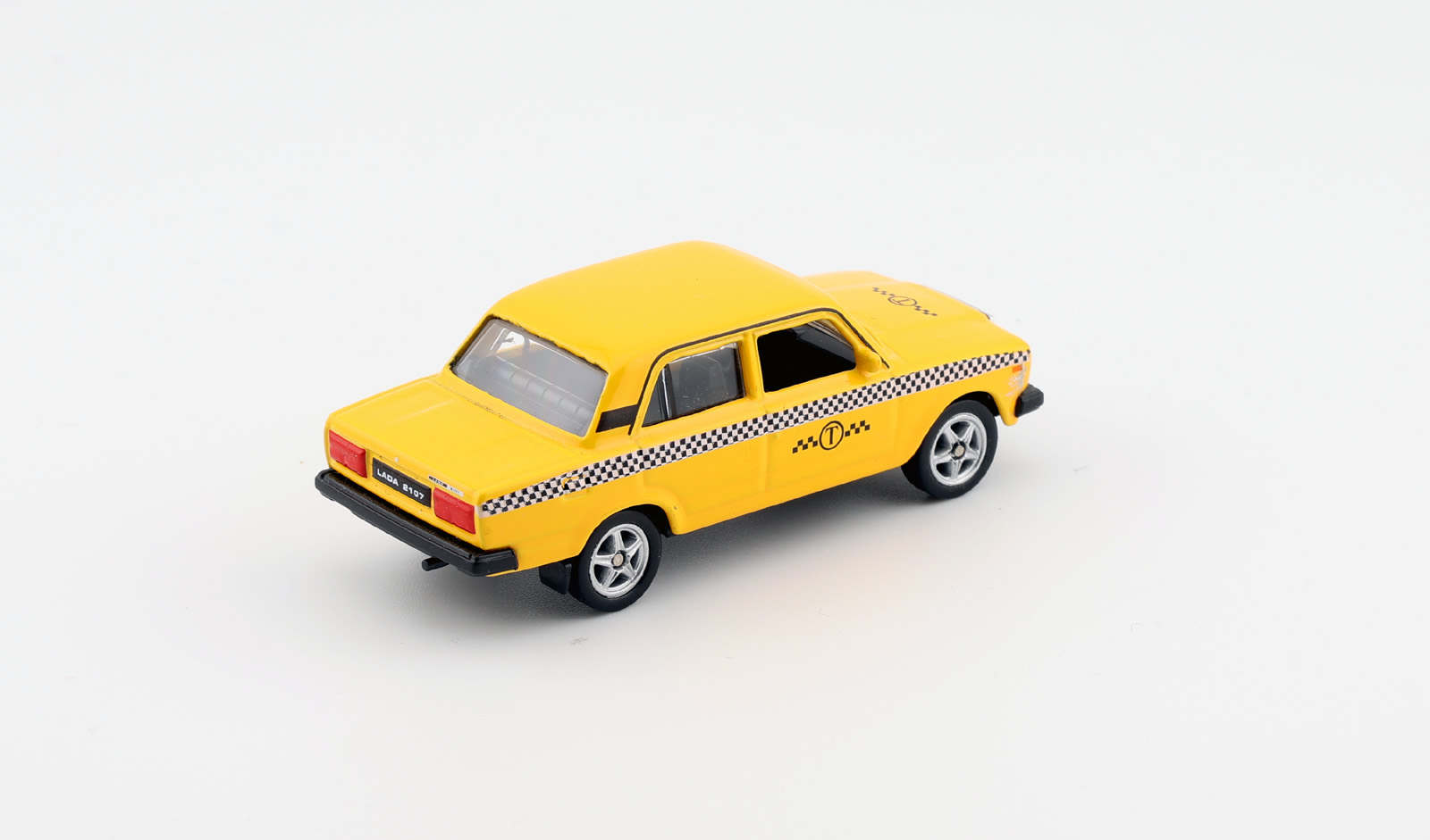 LADA 2107 Welly No. 52314 Yellow Taxi
