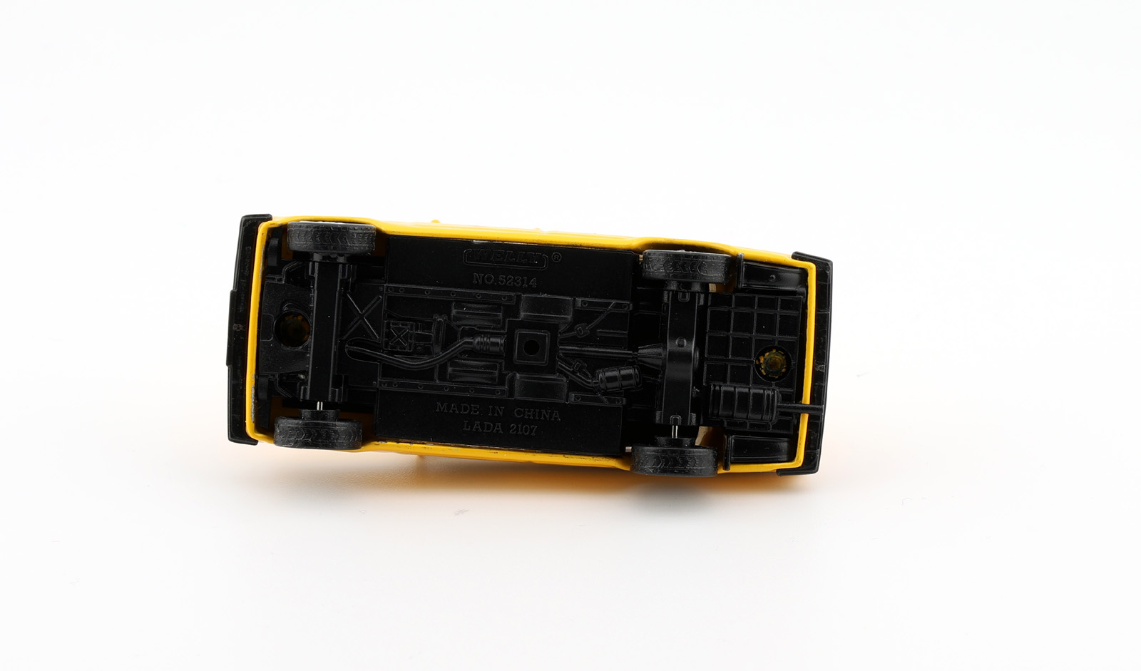 LADA 2107 Welly No. 52314 Yellow Taxi