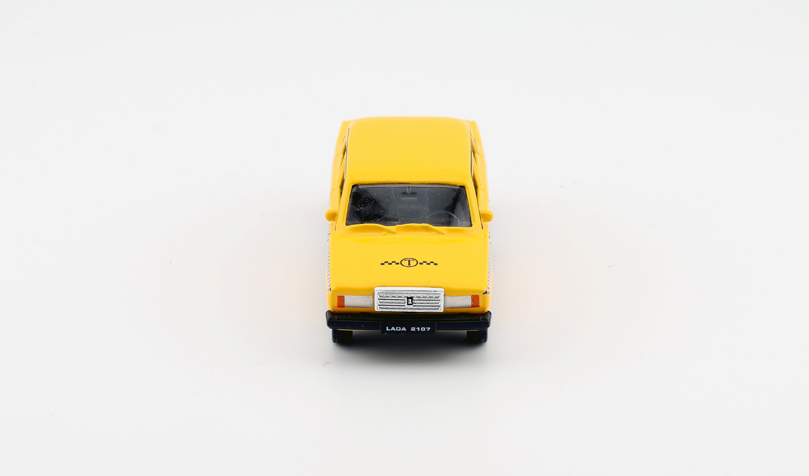 LADA 2107 Welly Yellow Taxi