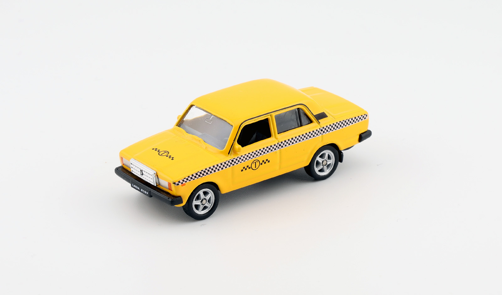 LADA 2107 Welly Yellow Taxi