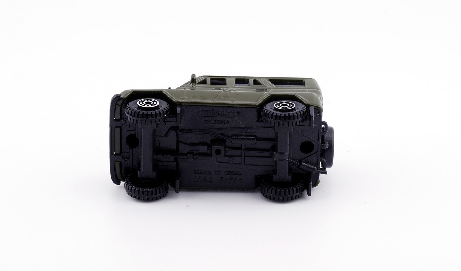 UAZ 31514 Welly Military green
