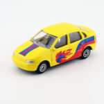 VAZ Kalina yellow Tehnopark