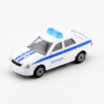 VAZ LADA Priora Police white car Tehnopark