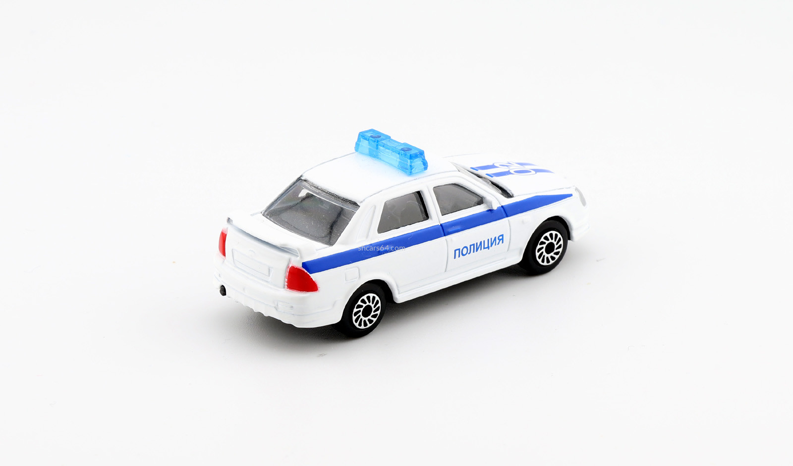 VAZ LADA Priora Police white car Tehnopark