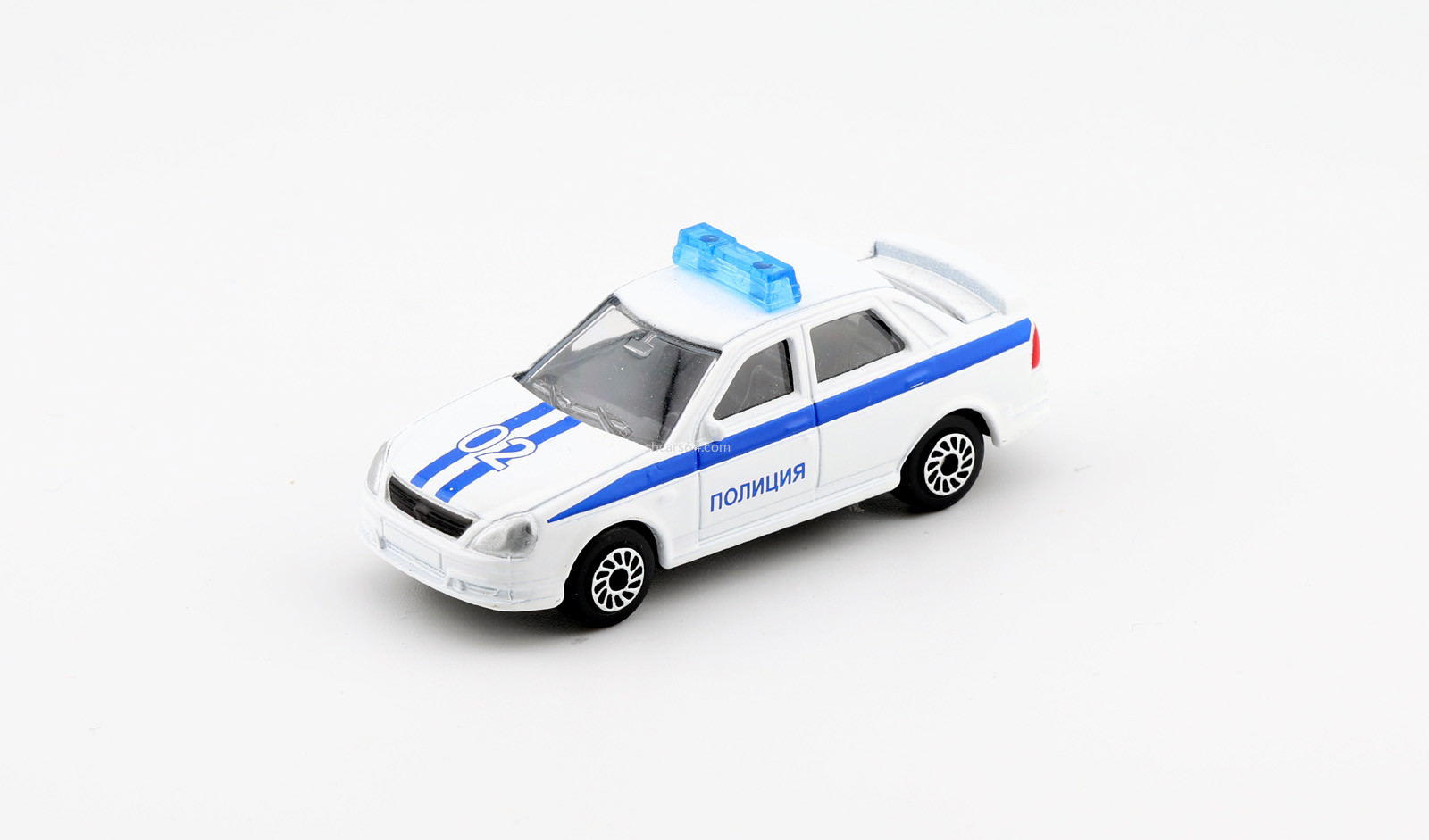 VAZ LADA Priora Police white car Tehnopark