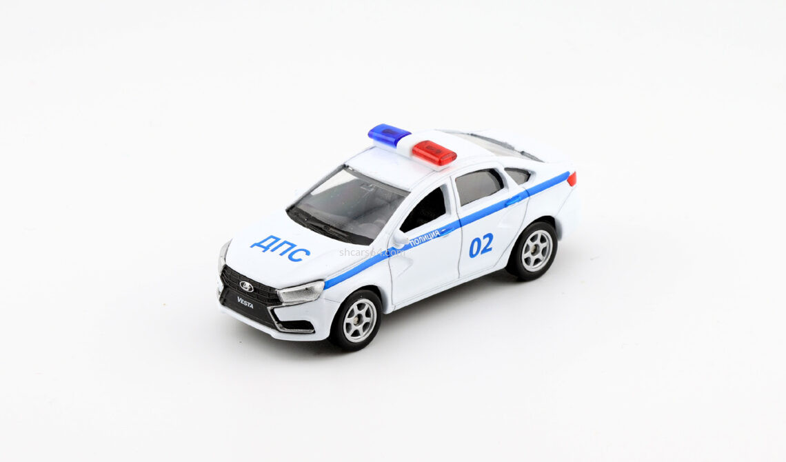 VAZ LADA Vesta Police Welly No.52386