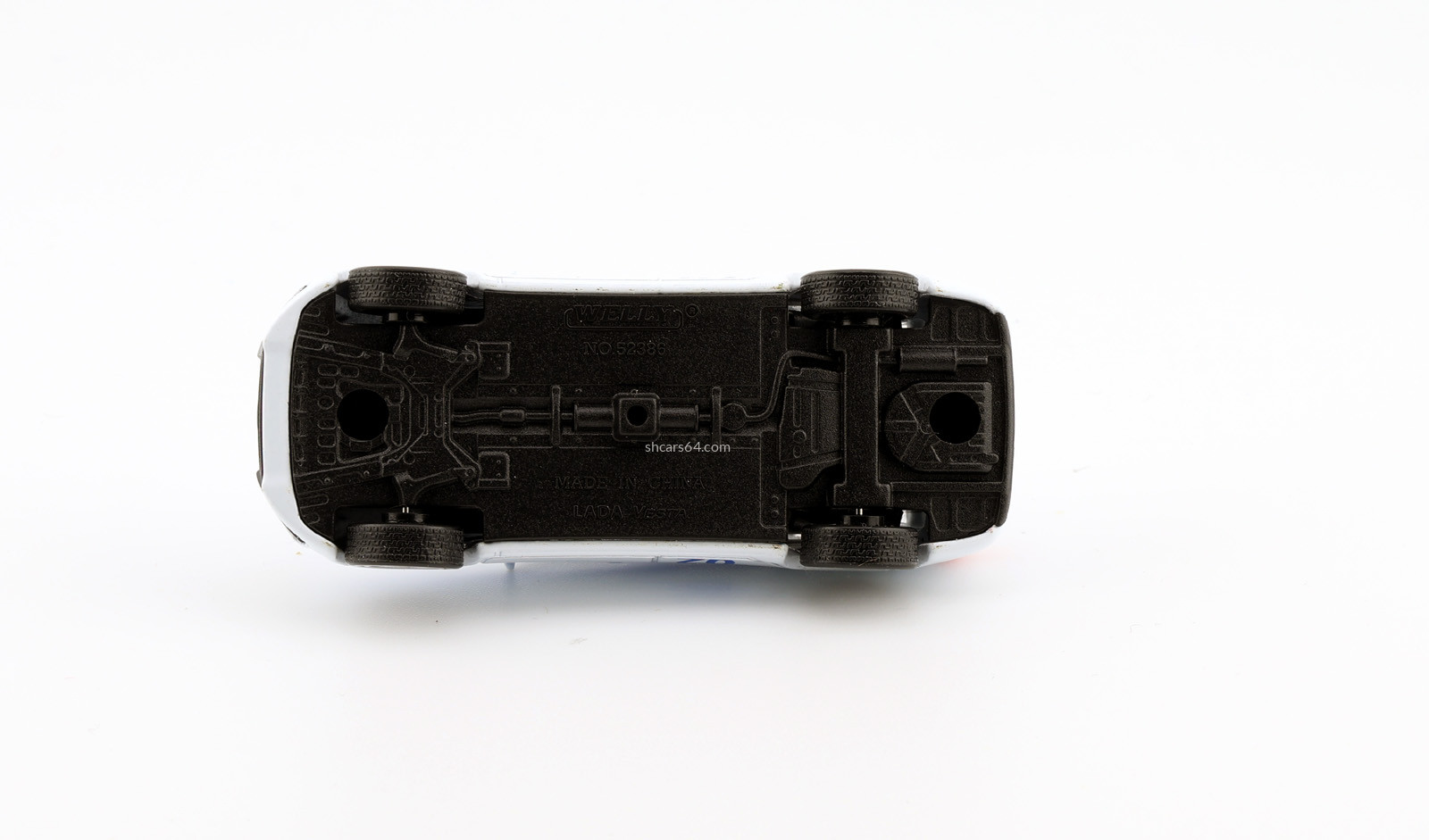 VAZ LADA Vesta Police Welly No.52386 bottom